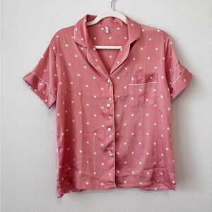 Silk Polkadot pajama set!